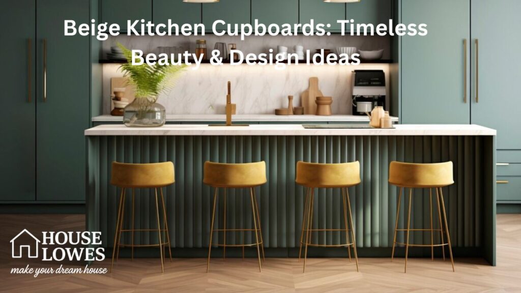 Current image: "Beige Kitchen Cupboards: Timeless Beauty & Design Ideas"