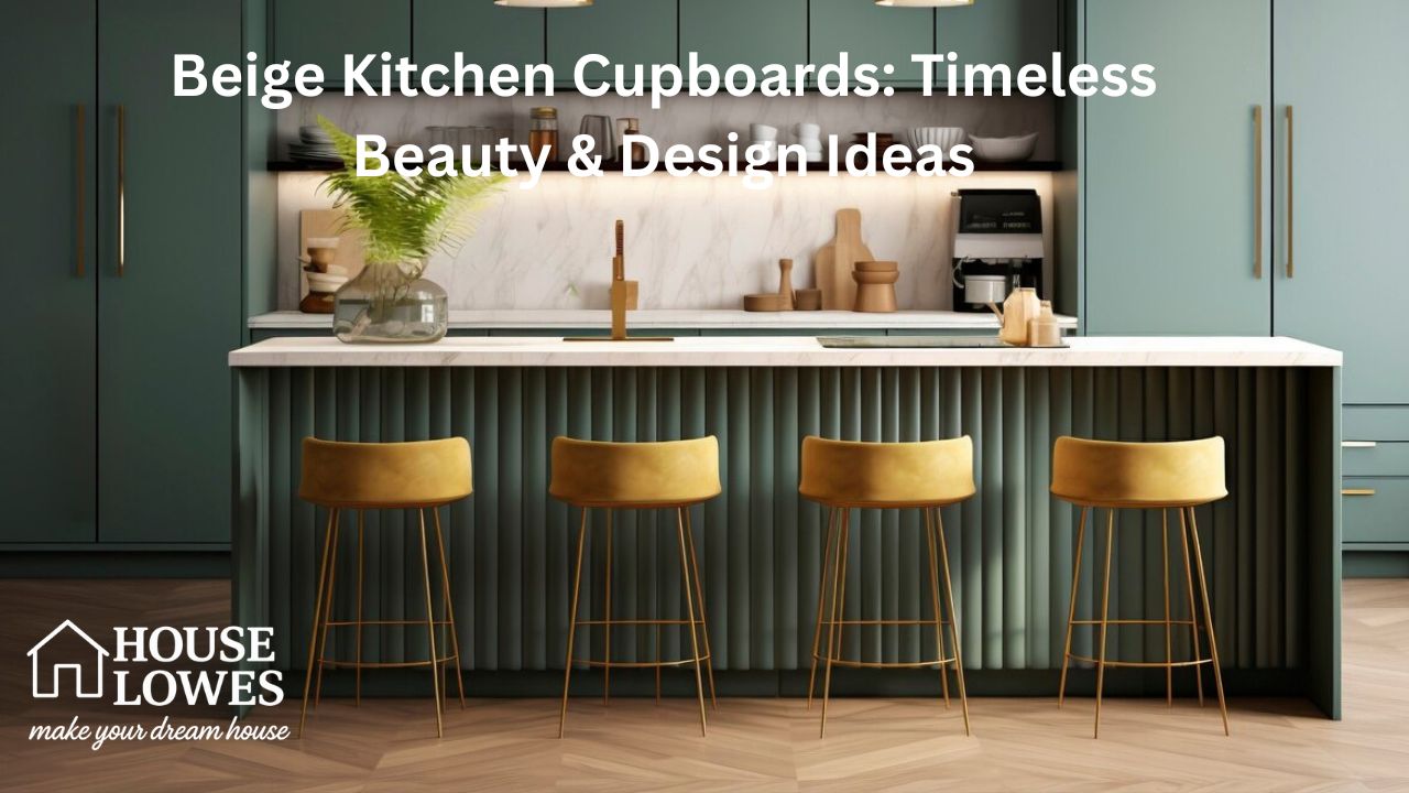 "Beige Kitchen Cupboards: Timeless Beauty & Design Ideas"