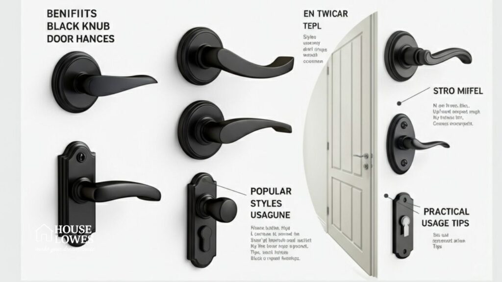 Black Knob Door Handles - Stylish & Functional Choices for Every Home