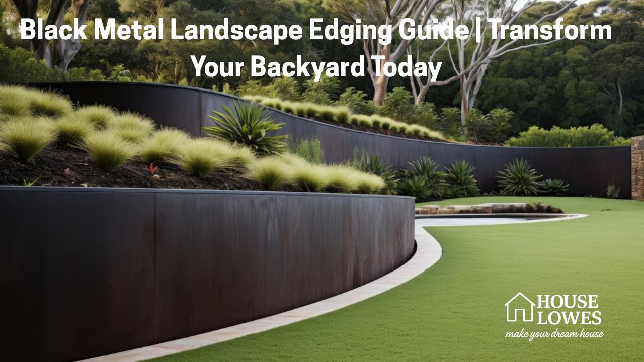 Black Metal Landscape Edging Guide | Transform Your Backyard Today