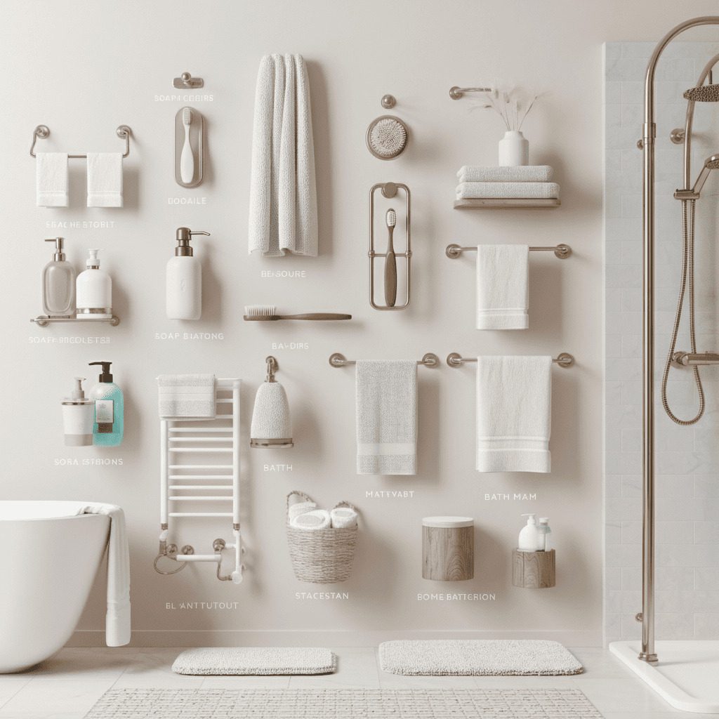 Types of Daz Studio Bathroom Accessories