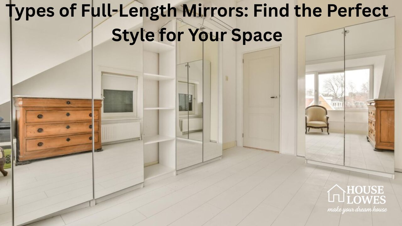 Types of Full-Length Mirrors: Find the Perfect Style for Your Space