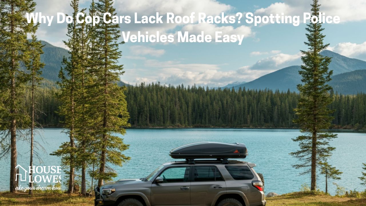 Why Do Cop Cars Lack Roof Racks Spotting Police Vehicles Made Easy