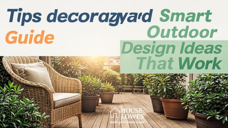 Tips decoradyard Guide Smart Outdoor Design Ideas That Work